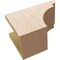Ekena Millwork 6in. W x 8in. H x 12in. L Yorktown Woodgrain TimberThane Rafter Tail, Primed Tan RFTUR06X08X12YORRCPR - alternate 4